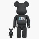 Bearbrick Atmos X Wind And Sea 100% & 400% Set