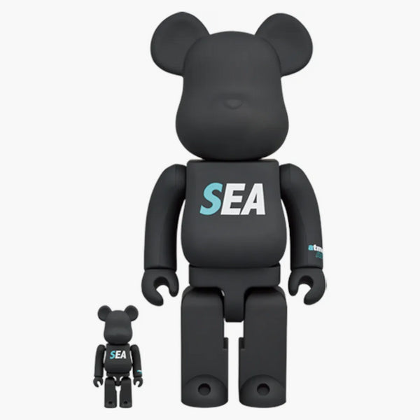 Bearbrick Atmos x Wind and Sea 100% & 400% sada