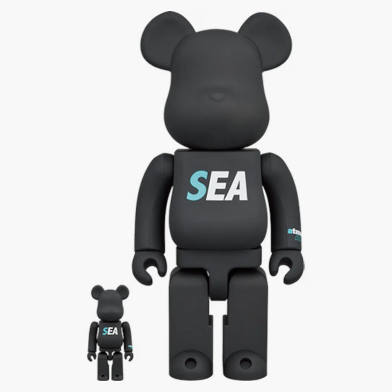 Bearbrick Atmos x Wind and Sea 100% & 400% sada