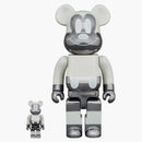 Fragment Bearbrick Mickey Mouse 100% a 400% sada