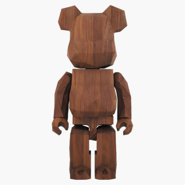 Frammento di Bearbrick x Karimoku Polygon 1000% marrone
