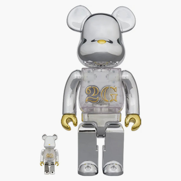 Bearbrick x 2g 100% a 400% sada