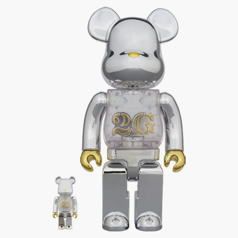 Bearbrick x 2g 100% a 400% sada