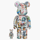 Bearbrick x 9090 X S.H.I.P & Crew 100% e 400% Set