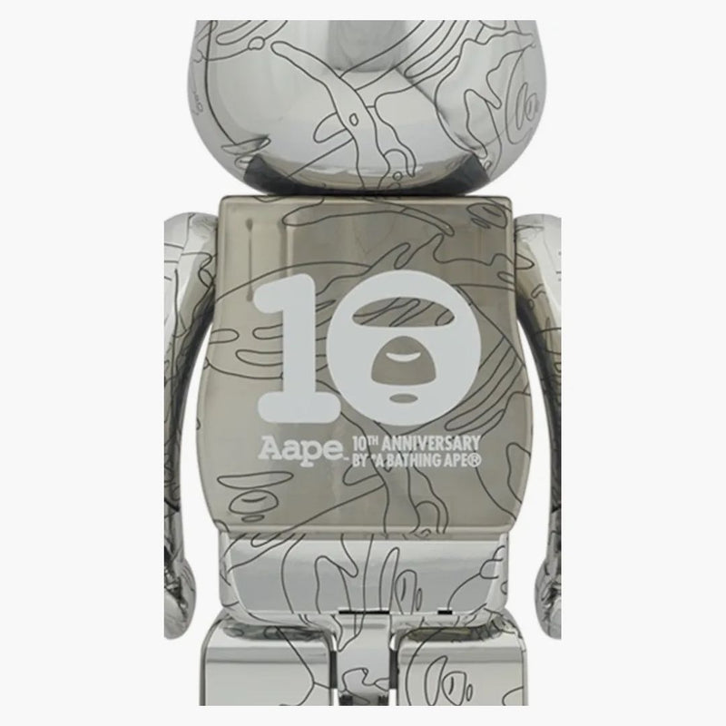 Bearbrick X Aape By A Bathing Ape 10th Anniversary 1000%