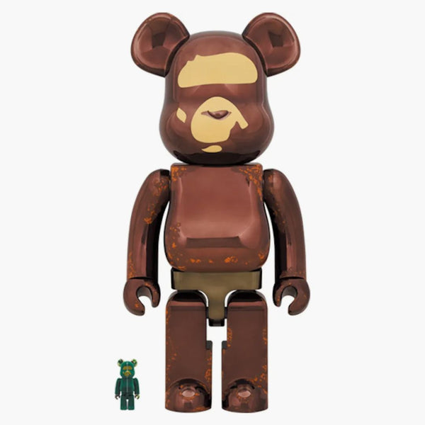 Bearbrick X A Bathing Ape x Readymade 100% & 1000% Set (2021 verze)