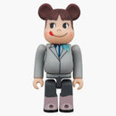 Bearbrick X Ana Original Poco-Chan & Peko-Chan Captain 100% & 400% Set of 4