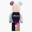 Bearbrick x Albino & Preto A & P 100% e 400% Set