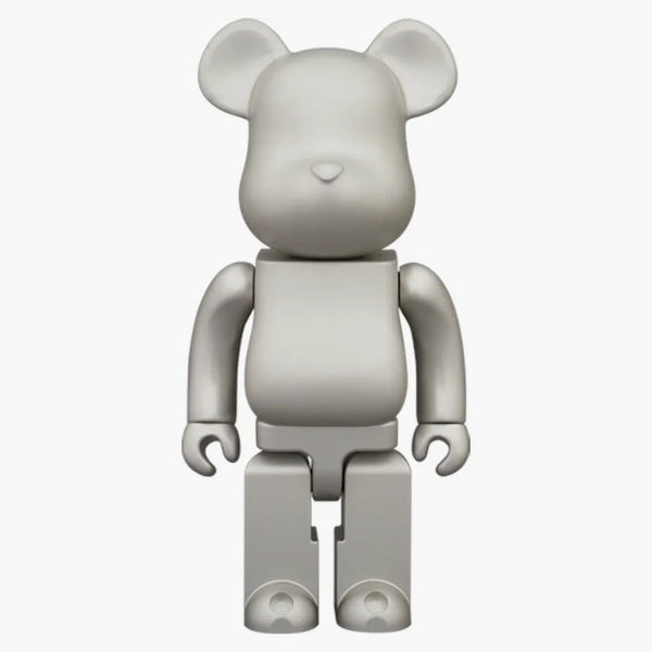 Bearbrick X Amirex Aluminum 400% Silver