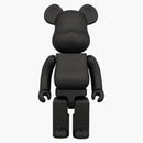 Bearbrick X Amirex Dry Carbon (Plain Weave) 400% černá