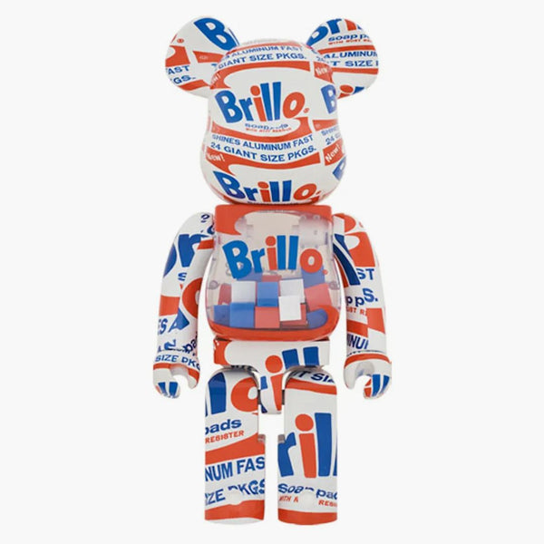 Bearbrick X Andy Warhol Brillo (2022) 1000%