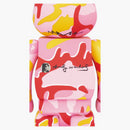 Bearbrick X Andy Warhol Camo Version 1000% Multi