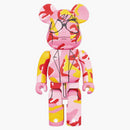 Bearbrick X Andy Warhol Camo Version 1000% Multi