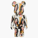 Bearbrick x Andy Warhol x The Rolling Stones Mick Jagger 100% e 400% Set