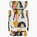 Bearbrick x Andy Warhol x The Rolling Stones Mick Jagger 100% e 400% Set