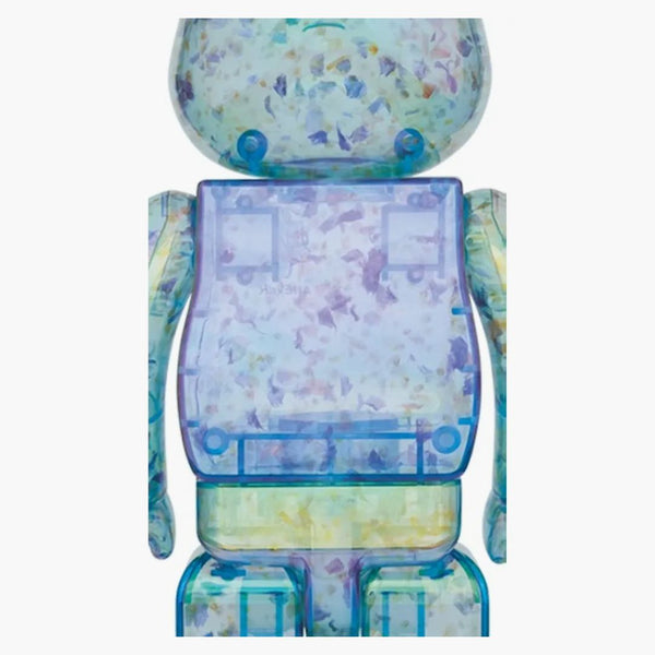 Bearbrick x anever 3rd ver. 1000% blu