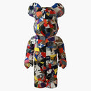 Bearbrick X Anrealage X S.H.I.P & Crew Patchwork 1000% Multi