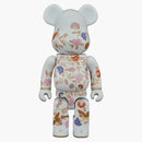 Bearbrick X Arita Flower and Bird Pattern 400%