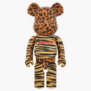 Bearbrick X Atmos Animal Print 1000% Multi