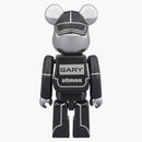 Bearbrick X Atmos Gary 100% Black