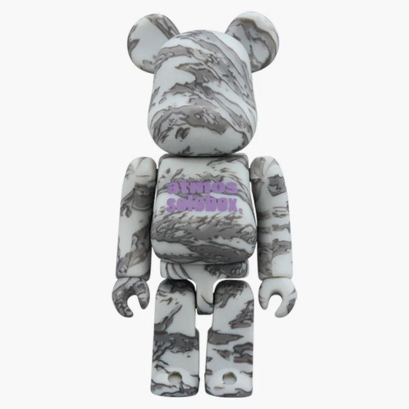 Bearbrick x Atmos x Solebox 100% e 400% Set grigio