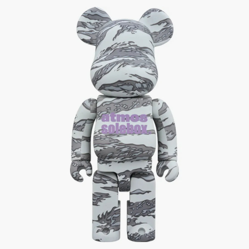 Bearbrick x Atmos x Solebox 100% e 400% Set grigio