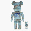 Bearbrick x Atmos x Ubiq 100% e 400% SET SAX