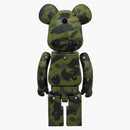 Bearbrick X Bape 1st Camo Chogokin 200% Green
