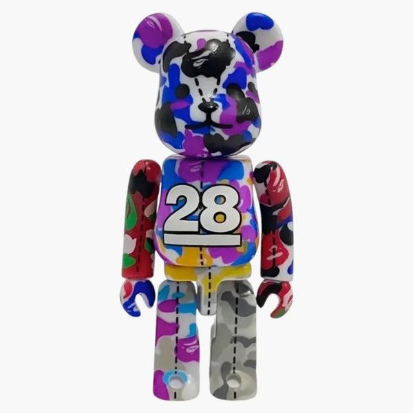 Bearbrick x Bape 28. výročí Camo #2 Multi Camo (Secret Edition) 100%