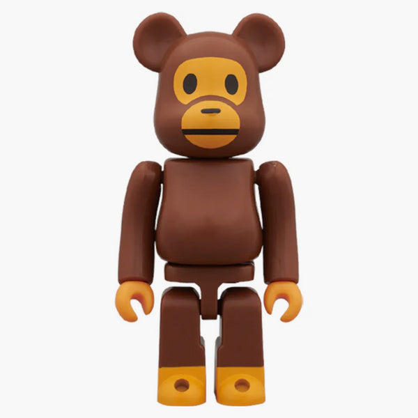 Bearbrick X Bape Baby Milo 100% Brown