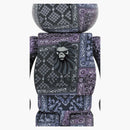 Bearbrick X Bape Black Bandana 1000%