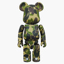Bearbrick X Bape Camo 200% Green