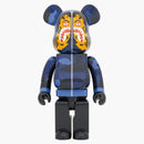 Bearbrick X Bape Camo Tiger 1000% Blue