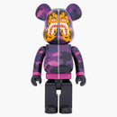 Bearbrick X Bape Camo Tiger 1000% Purple