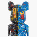 Bearbrick X BAPE Line Camo Shark 1000% Blue/Black