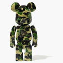 Bearbrick X Bape Medicom Toy ABC Camo Chogokin 200% Green