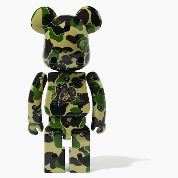 Bearbrick X Bape Medicom Toy ABC Camo Chogokin 200% grön