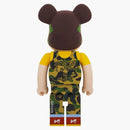 Bearbrick X Bape Peko-Chan 1000% Green Camo