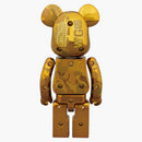 Bearbrick x Bape SuperAlloy Camo Shark 200% Set oro/argento