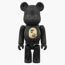 Bearbrick x BAPE X 24 Karats 100% Negro