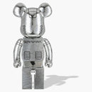 Bearbrick X Bape X Hajime Sorayama Baby Milo 1000% Silver