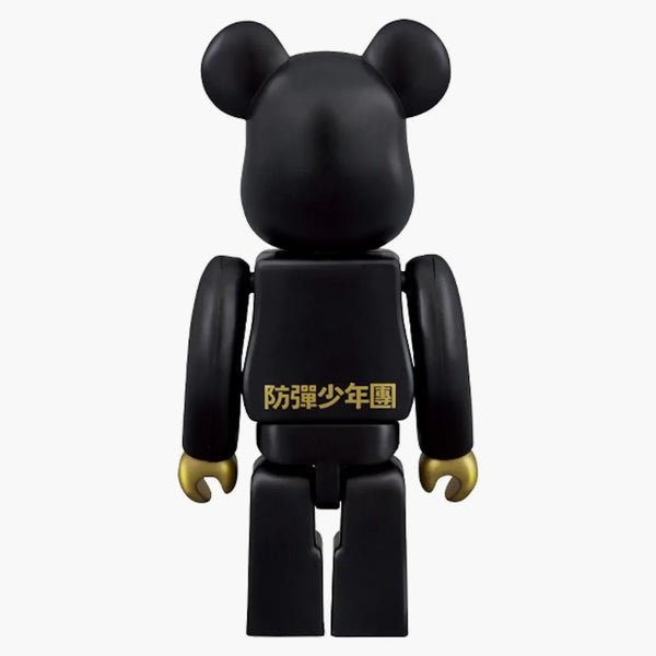 Bearbrick X BTS 100% černé/zlaté