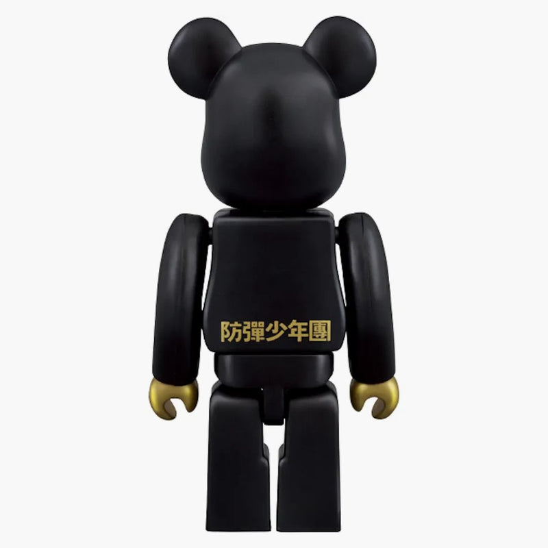 Bearbrick X BTS 100% černé/zlaté