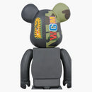 Bearbrick X Bape 1st Camo Shark 1000% Black