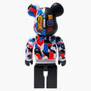 Bearbrick x Bape Shark London Store 100% e 400% Set