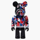 Bearbrick x Bape Shark London Store 100% e 400% Set