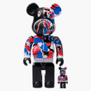 Bearbrick x Bape Shark London Store 100% e 400% Set