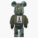 Bearbrick X BAPE X Alpha Industries 1000%