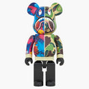 Bearbrick X Bape x Mika Ninagawa Shark 1000% Green