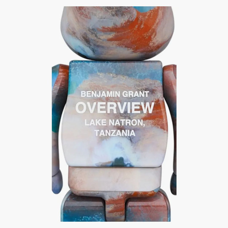 Bearbrick x Benjamin Grant (přehled) Lake Natron 100% & 400% Set